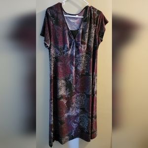 Women's Croft & Barrow multi colored dress size XL